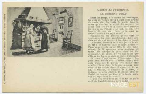 Contes de Fraimbois. Le tonneau d'eau