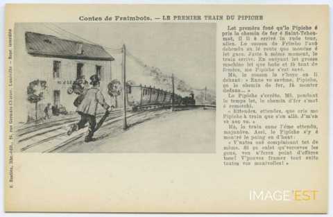 Contes de Fraimbois. Le premier train du Pipiche