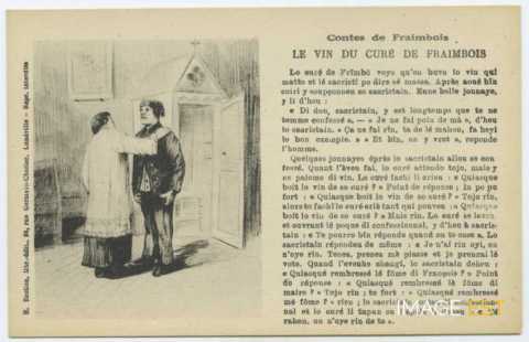 Contes de Fraimbois. Le vin du curé de Fraimbois