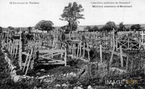 Cimetière militaire de Brocourt (Meuse)