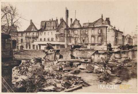 Grand pont détruit (Saint-Dié-des-Vosges)