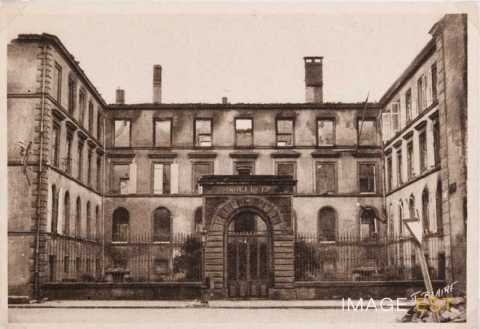 Collège détruit (Saint-Dié-des-Vosges)