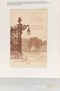 Brochure de l'ENSIC (Nancy)