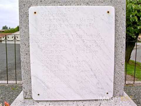Monument aux morts (Le Tablier)