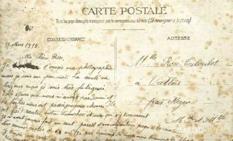 Correspondance de M. Raymond-Marie Jacquot (1892-1946)