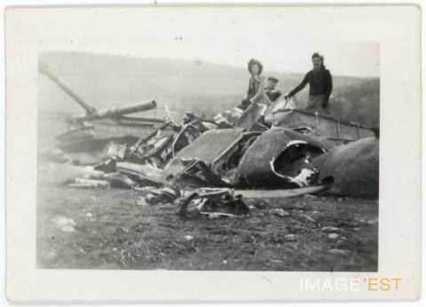 Restes d'un avion anglais (Villers-Sous-Prény)