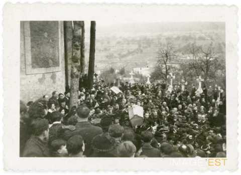 Enterrement d'aviateurs anglais (Villers-Sous-Prény)