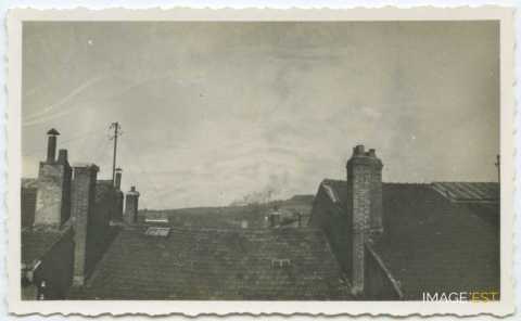 Ferme incendiée (Mousson)