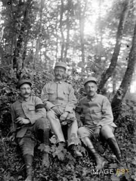 Groupe de soldats
