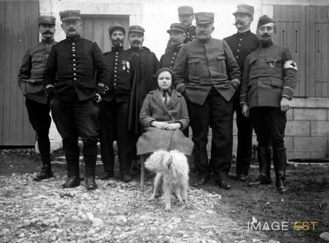Soldats et officiers du 43e régiment d'infanterie (Girmont-Val-d'Ajol)