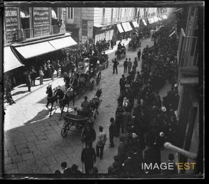 Défilé de calèches (Naples)