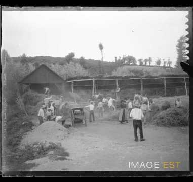 Battage des foins (Cancale)
