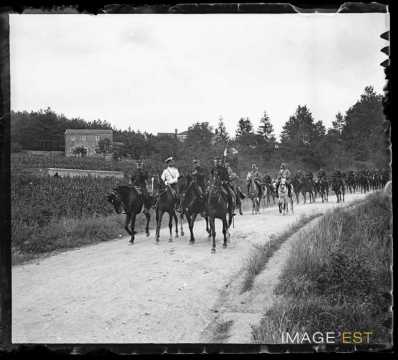 Officiers à cheval (Malzéville)