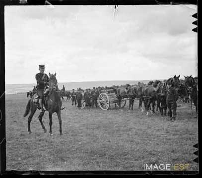Officier et soldats (Malzéville)
