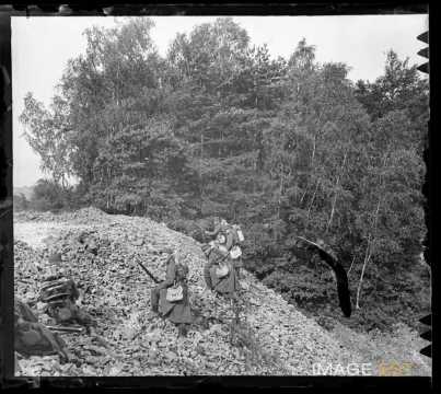 Soldats en manoeuvre (Malzéville)