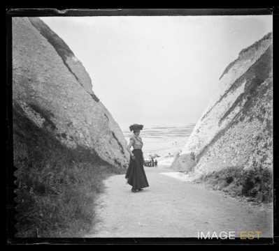 Chemin menant à la plage (Dieppe)