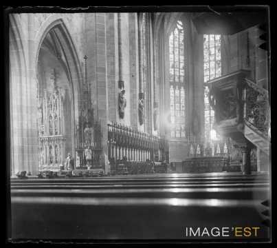 Intérieur de la collégiale Saint-Thiébaut (Thann)