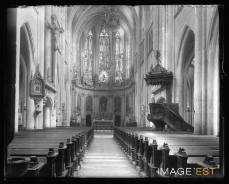 Intérieur de l'église Saint-Martin (Pont-à-Mousson)