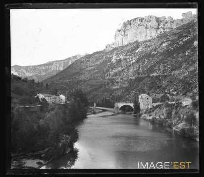 Vestiges du vieux pont (Le Rozier)