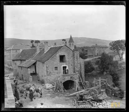 Scène rurale (Saint-Sauveur-Camprieu)