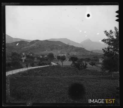 Une route (Alpes-de-Haute-Provence)