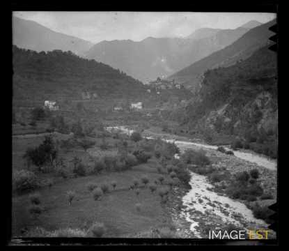 Paysage de montagne (Alpes-Maritimes)