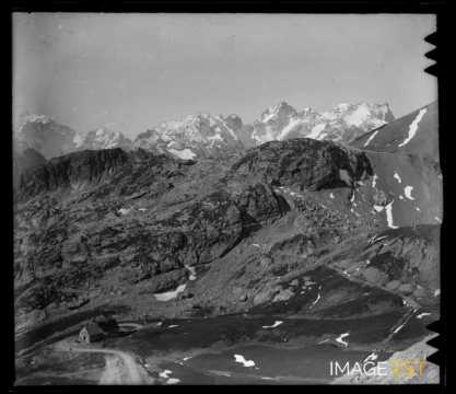 Chaîne de la Meije et massif des Écrins (Hautes-Alpes)