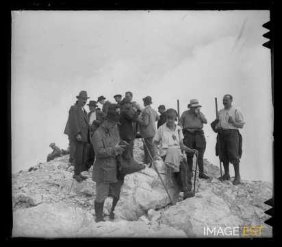 Groupe de randonneurs (Haute-Savoie)