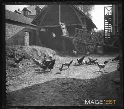 Intérieur d'une ferme (Seine-Maritime)