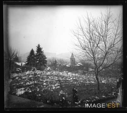 Village enneigé