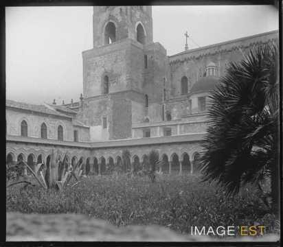 Cloître et cathédrale (Monreale)