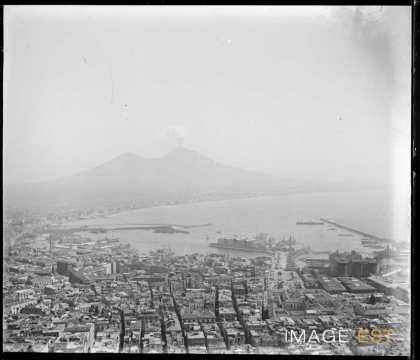 La baie et le Vésuve (Naples)