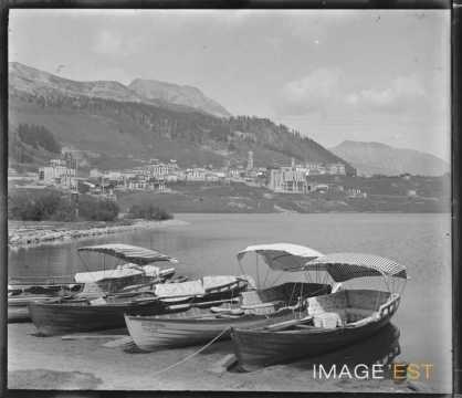 Barques de plaisance (Saint-Moritz)