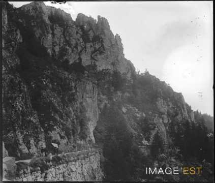 Groupe sur une route (Munster)