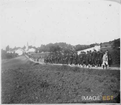 Groupe de hussards (Malzéville)