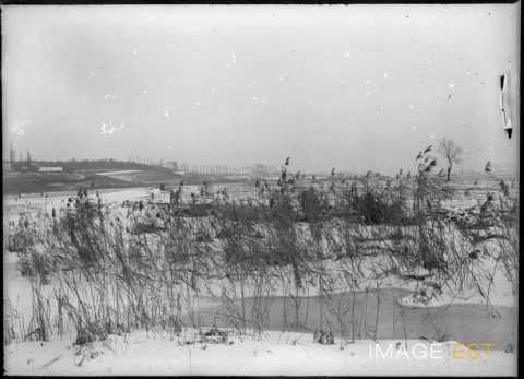 Paysage enneigé (Meurthe-et-Moselle ?)