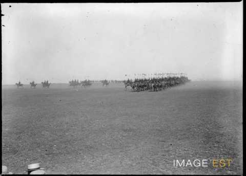 Charge d'un régiment de cavalerie (Malzéville)