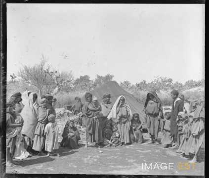 Groupe de bédouins (Kairouan ?)