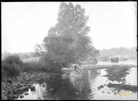 Femme au bord de la Meurthe (Jarville-la-Malgrange)