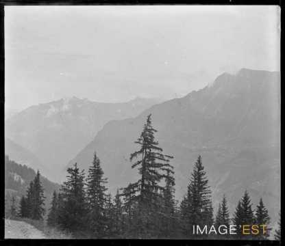 Paysage montagneux (Suisse)
