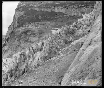 Crevasse sur le glacier (Grindelwald)