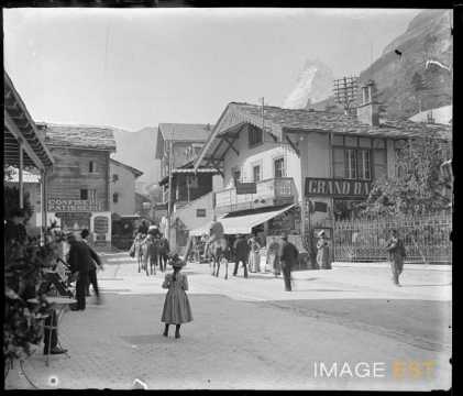 Rue commerçante (Zermatt)