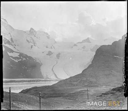 Panorama du glacier du Gorner (Zermatt)