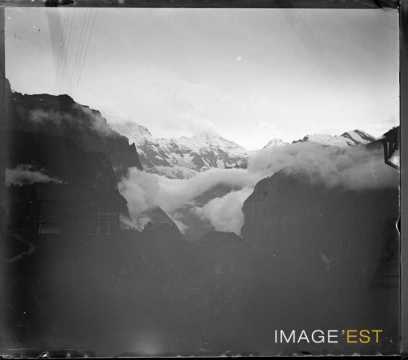 Panorama du massif de la Jungfrau (Wengen)
