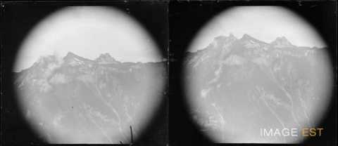 Panorama du massif de la Jungfrau (Wengen)