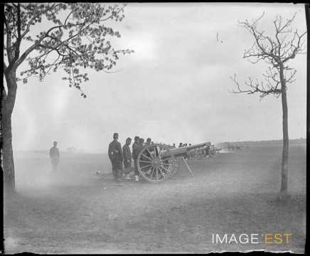 Artillerie en batterie (Malzéville)