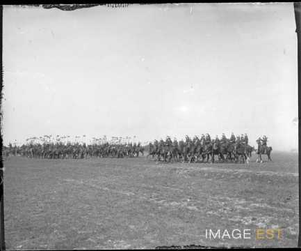 Cuirassiers au trop (Malzéville)