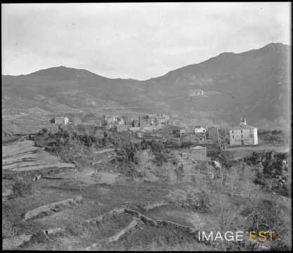 Panorama d'une commune (Corse)