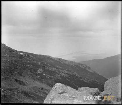 Paysage de montagnes (Corse)