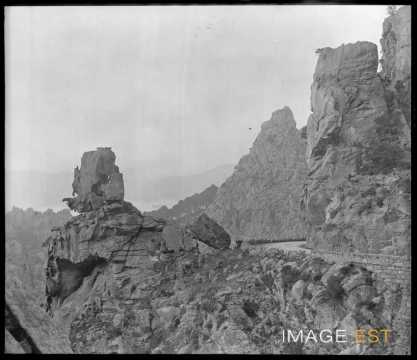 Route dans les calanques (Piana)